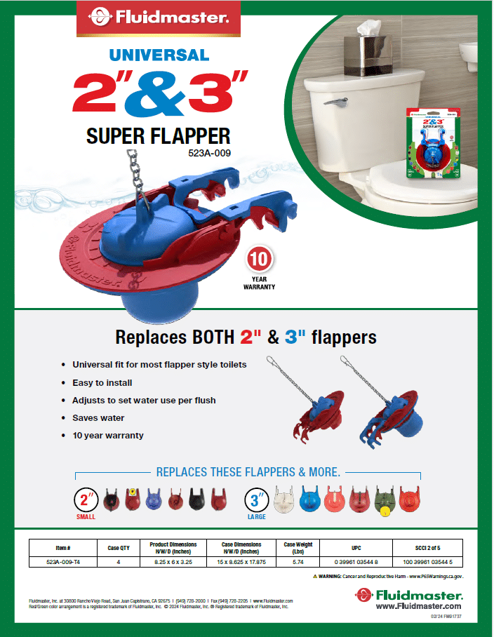 fluidmaster-toilet-flappers-523a-009-clapet-wc-2-3-pouces image 3