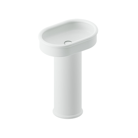 art-ceram-brera-brl003-brc001-lavabo-blanc-c-ramique image 1