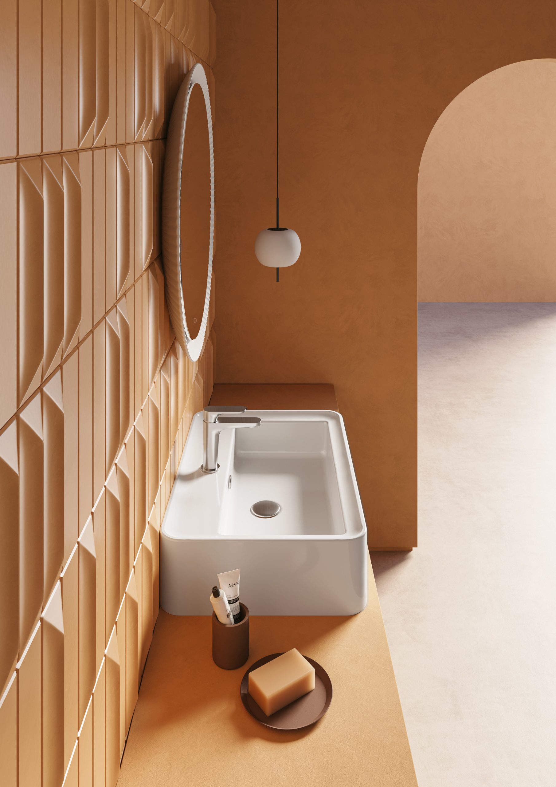 art-ceram-rodolfo-65-rol002-vasque-blanche-65 image 2