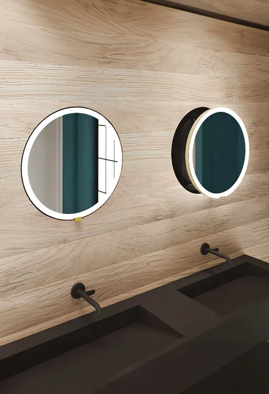 miior-loft-dot-in-50-miroir-encastrable-led-noir image 1