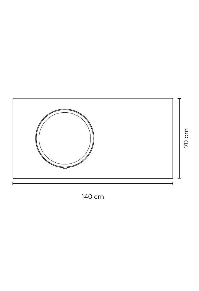 miior-loft-dot-plus-14070-miroir-extensible-led-noir image 2