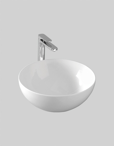 art-ceram-la-ciotola-lcl001-vasque-ronde-blanche image 1
