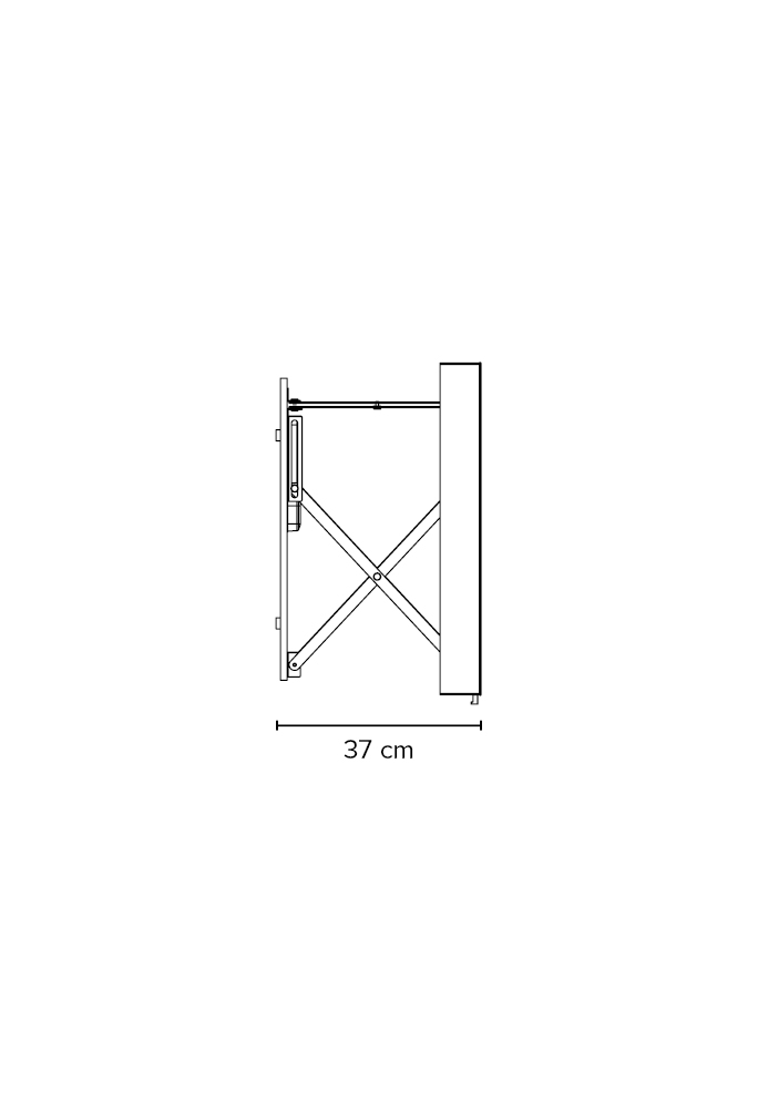 miior-smart-pul-miroir-extensible-led-blanc-plat image 5