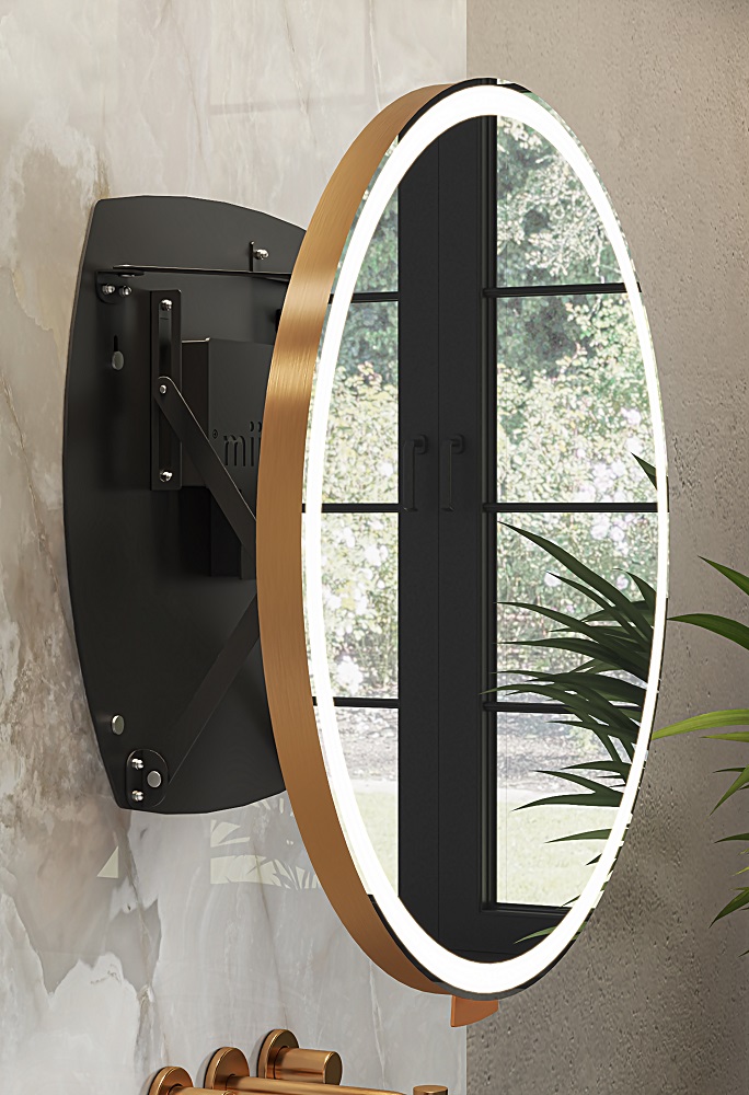 miior-trend-luna-70-miroir-extensible-led-rond-blanc image 4