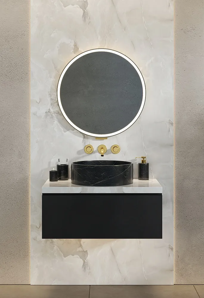 miior-trend-luna-60-miroir-extensible-led-blanc-mat image 1