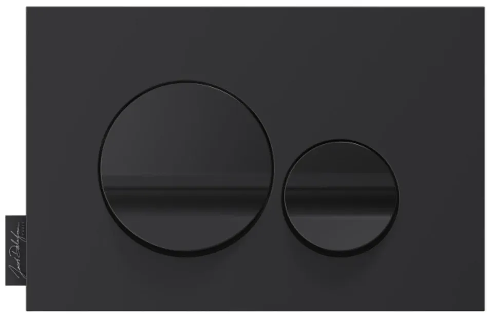 jacob-delafon-plaque-wc-touches-rondes-noir-mat-e20859 image 1