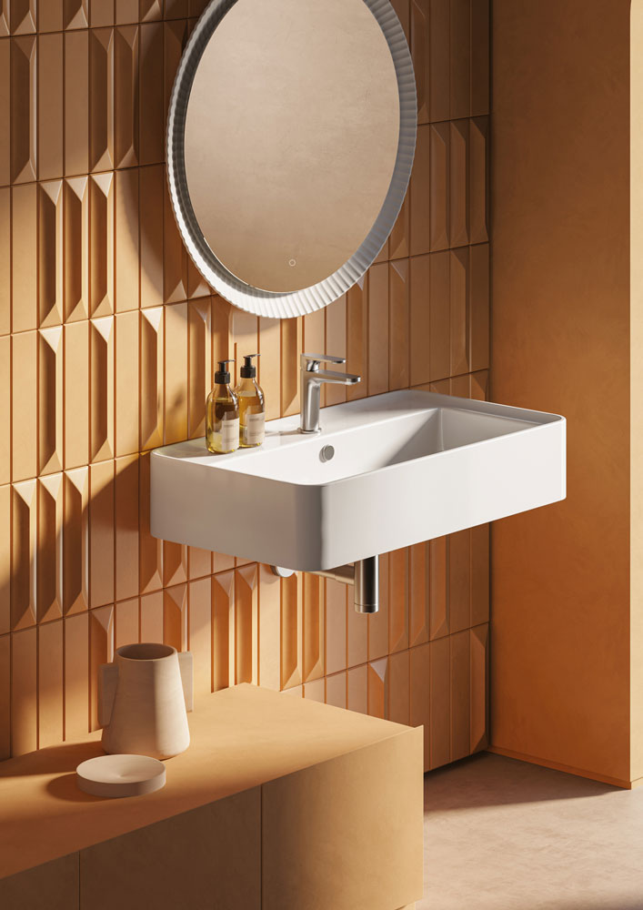 art-ceram-rodolfo-80-rol001-lavabo-suspendu-blanc-80-cm image 2