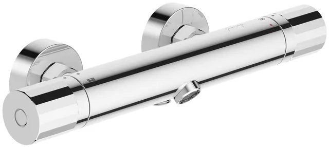jacob-delafon-oscar-mitigeur-bain-douche-thermostatique-chrome image 1