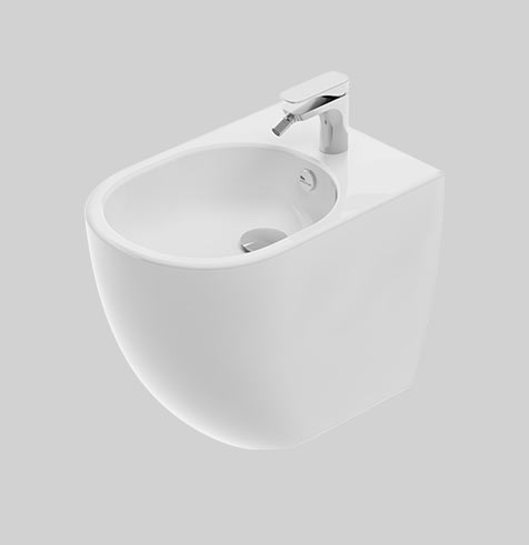 art-ceram-vita-vib002-bidet-suspendu-blanc-c-ramique image 1