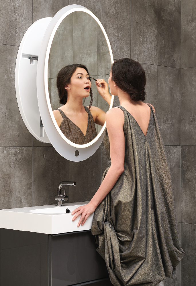miior-loft-ella-miroir-coulissant-led-tactile-ip45 image 4