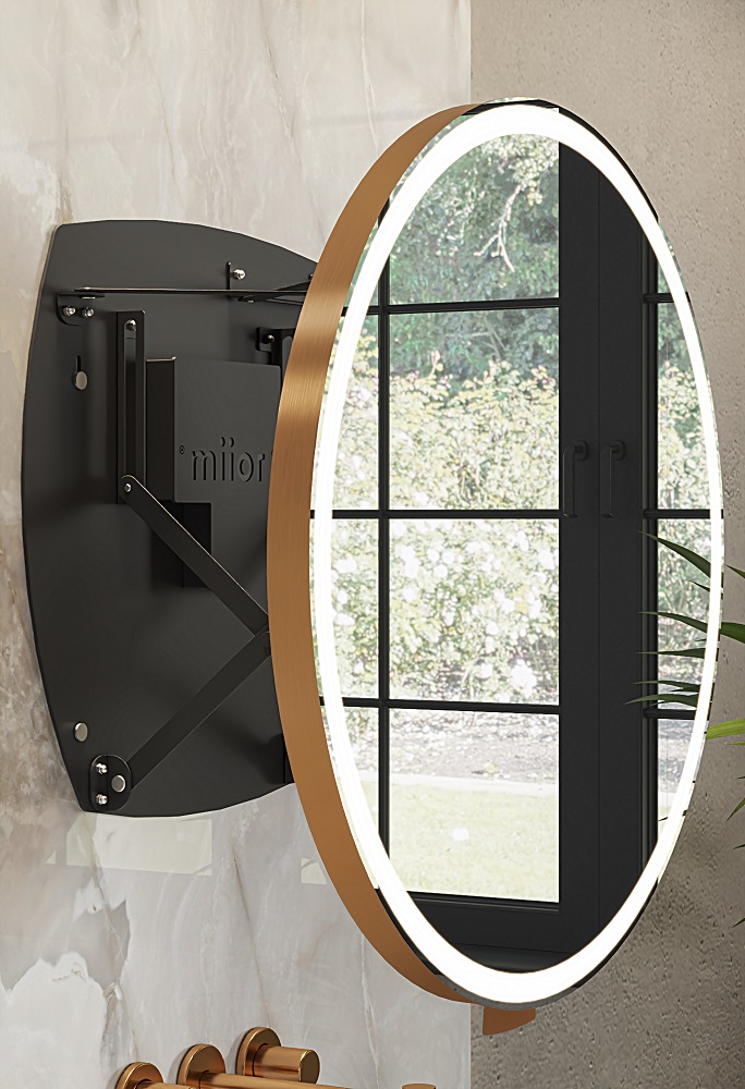miior-trend-luna-70-miroir-extensible-led-rond-blanc image 3