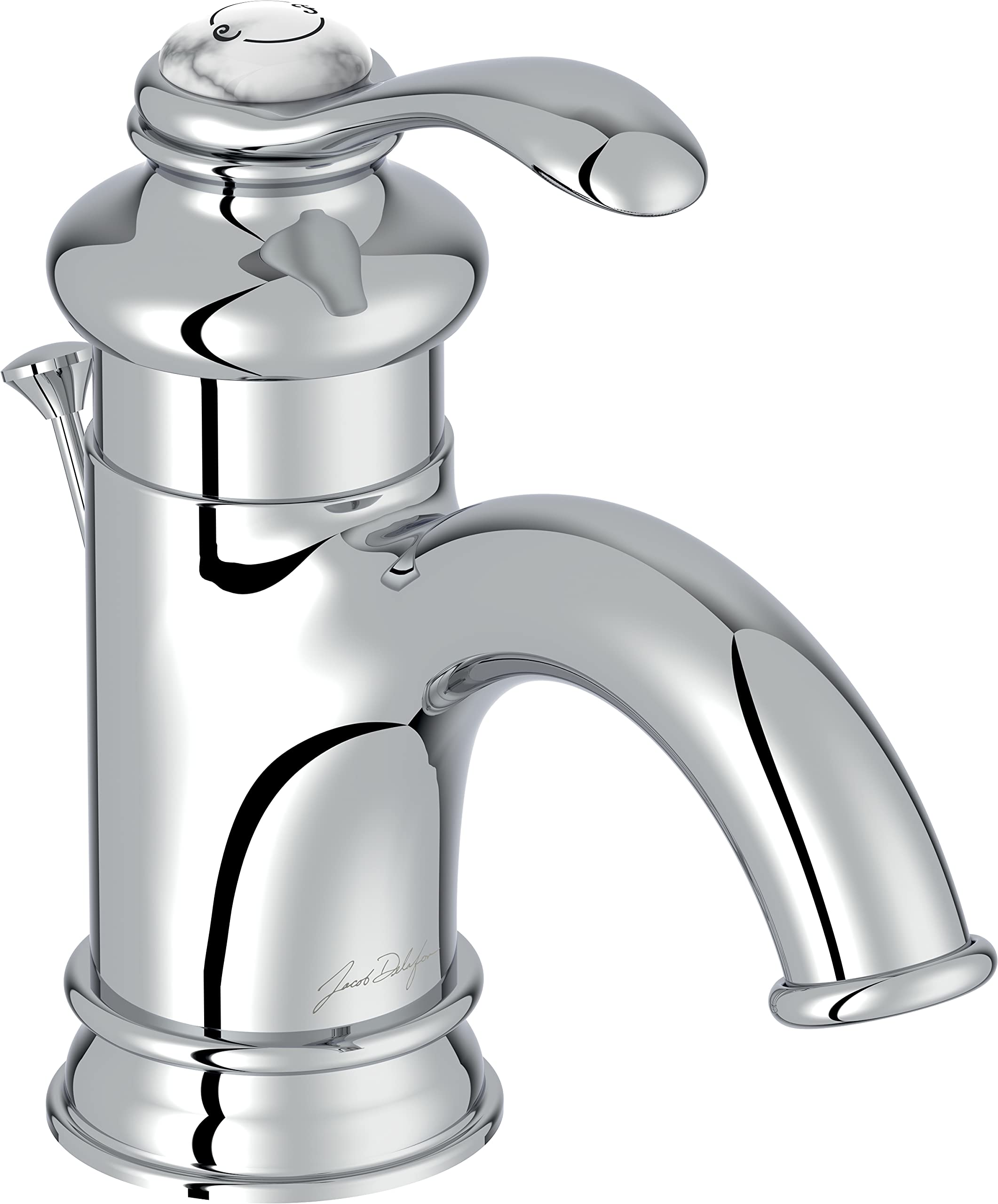 jacob-delafon-fairfax-mitigeur-lavabo-chrome-avec-vidage image 1