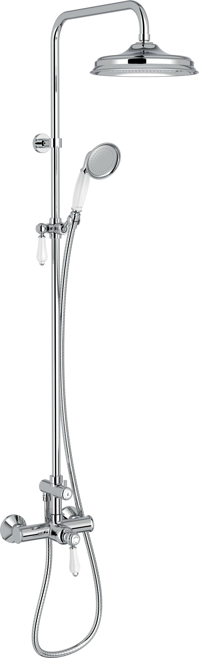 jacob-delafon-louise-colonne-douche-r-tro-22-cm-chrom-e image 1
