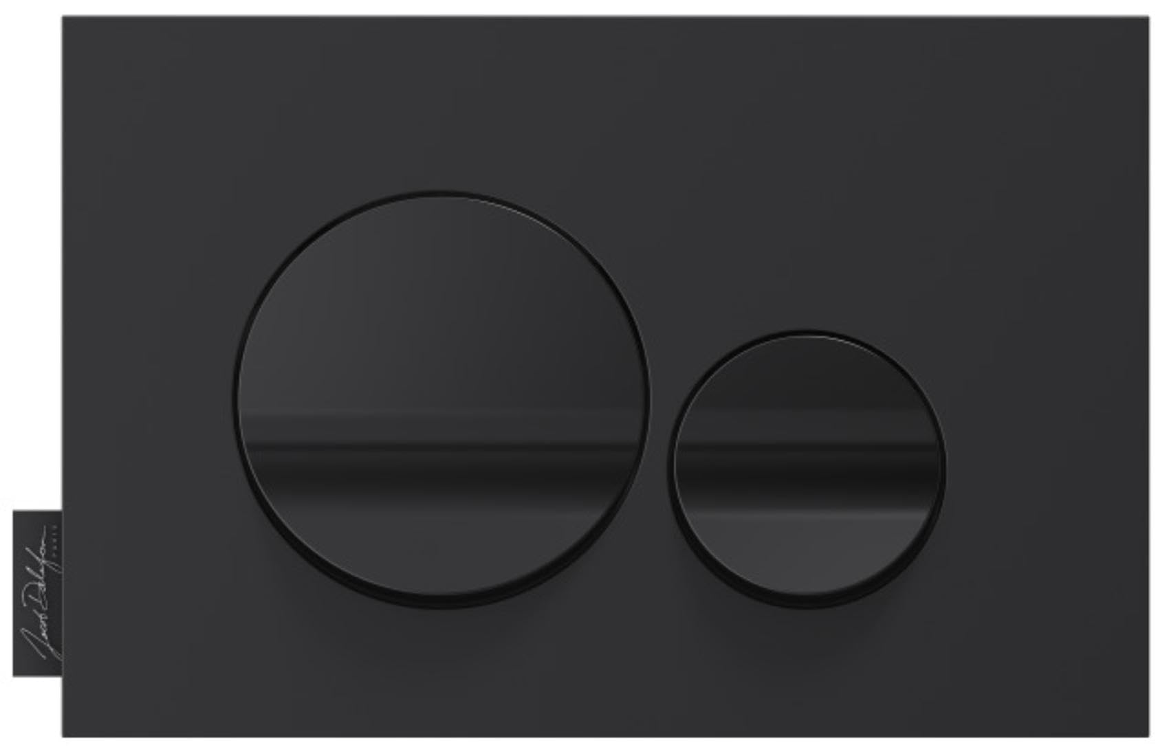 jacob-delafon-plaque-wc-touches-rondes-noir-mat-e20859 image 1