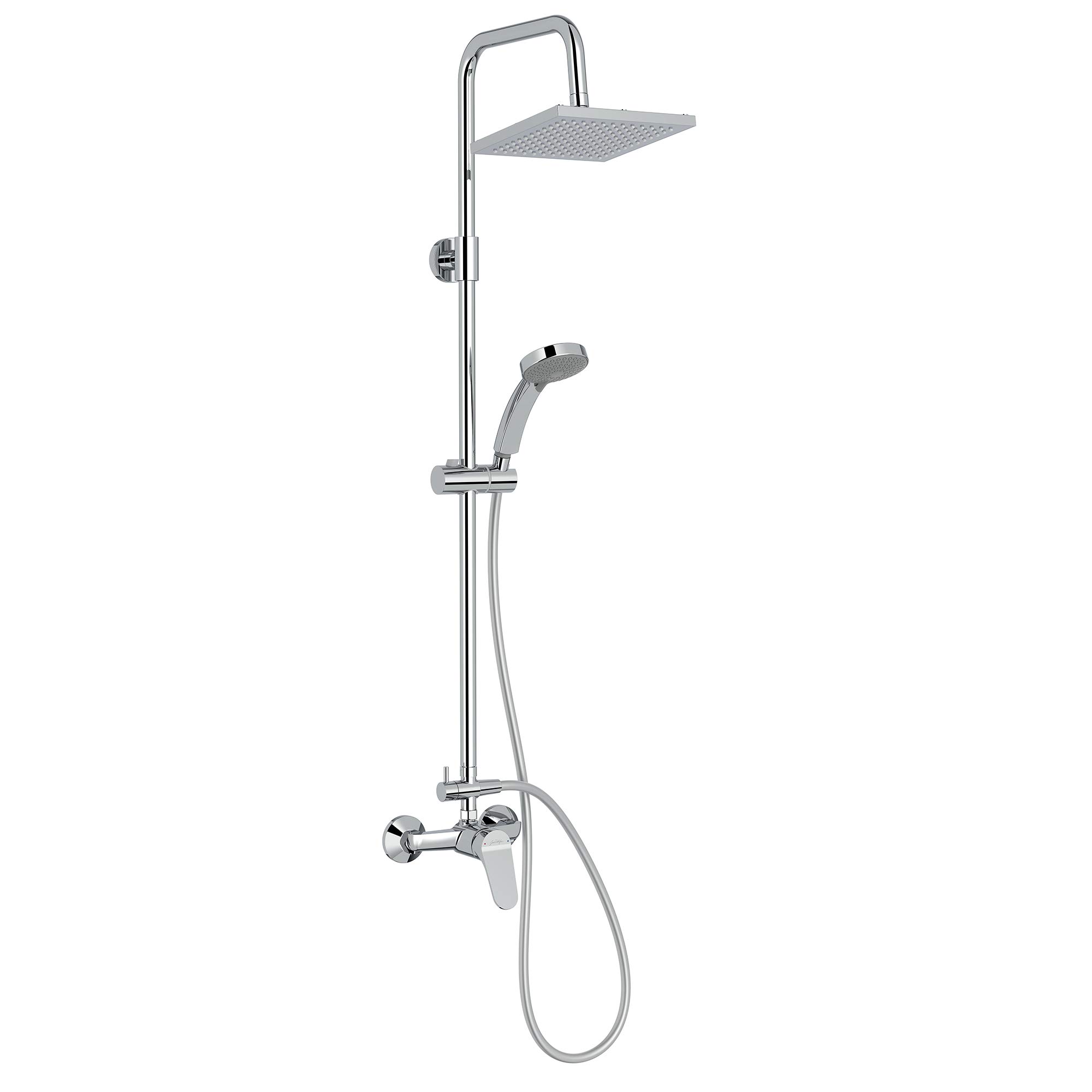 jacob-delafon-colette-colonne-douche-carr-e-20-cm-chrome image 1