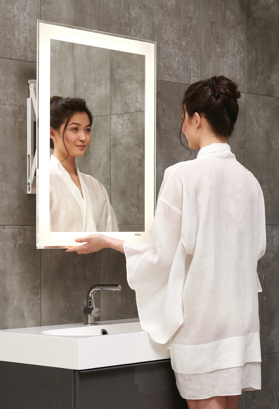 miior-mid-fit-6060-miroir-extensible-led-carr-60x60 image 3