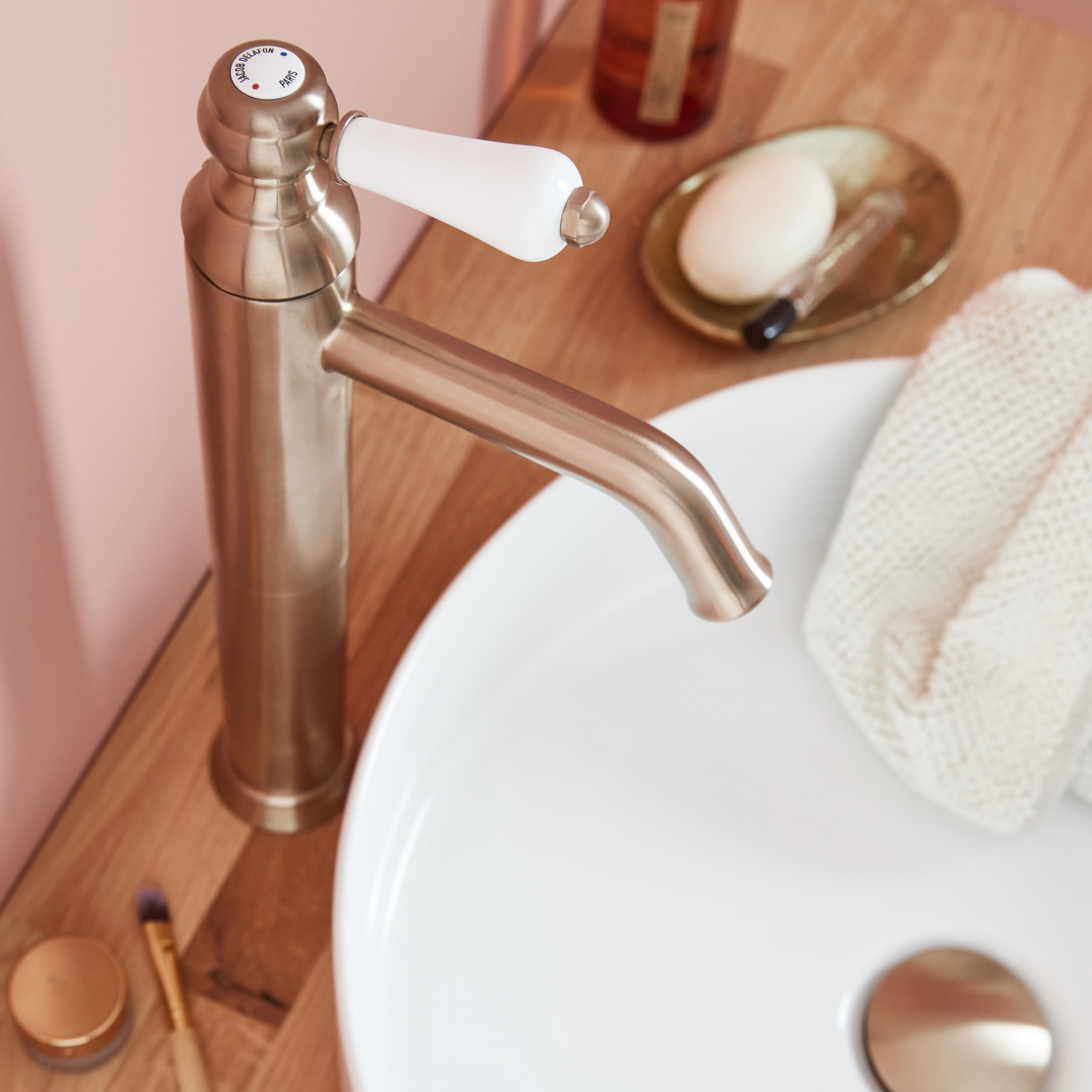 jacob-delafon-cl-o-1889-louise-bonde-lavabo-clic-clac-bronze image 4