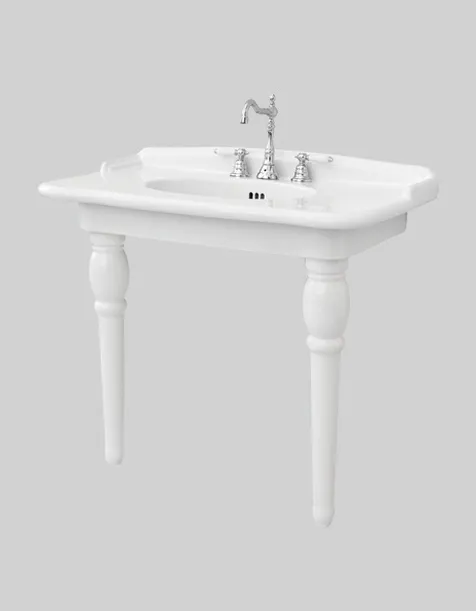 art-ceram-hermitage-hel005-hec003-lavabo-colonne-blanc image 1