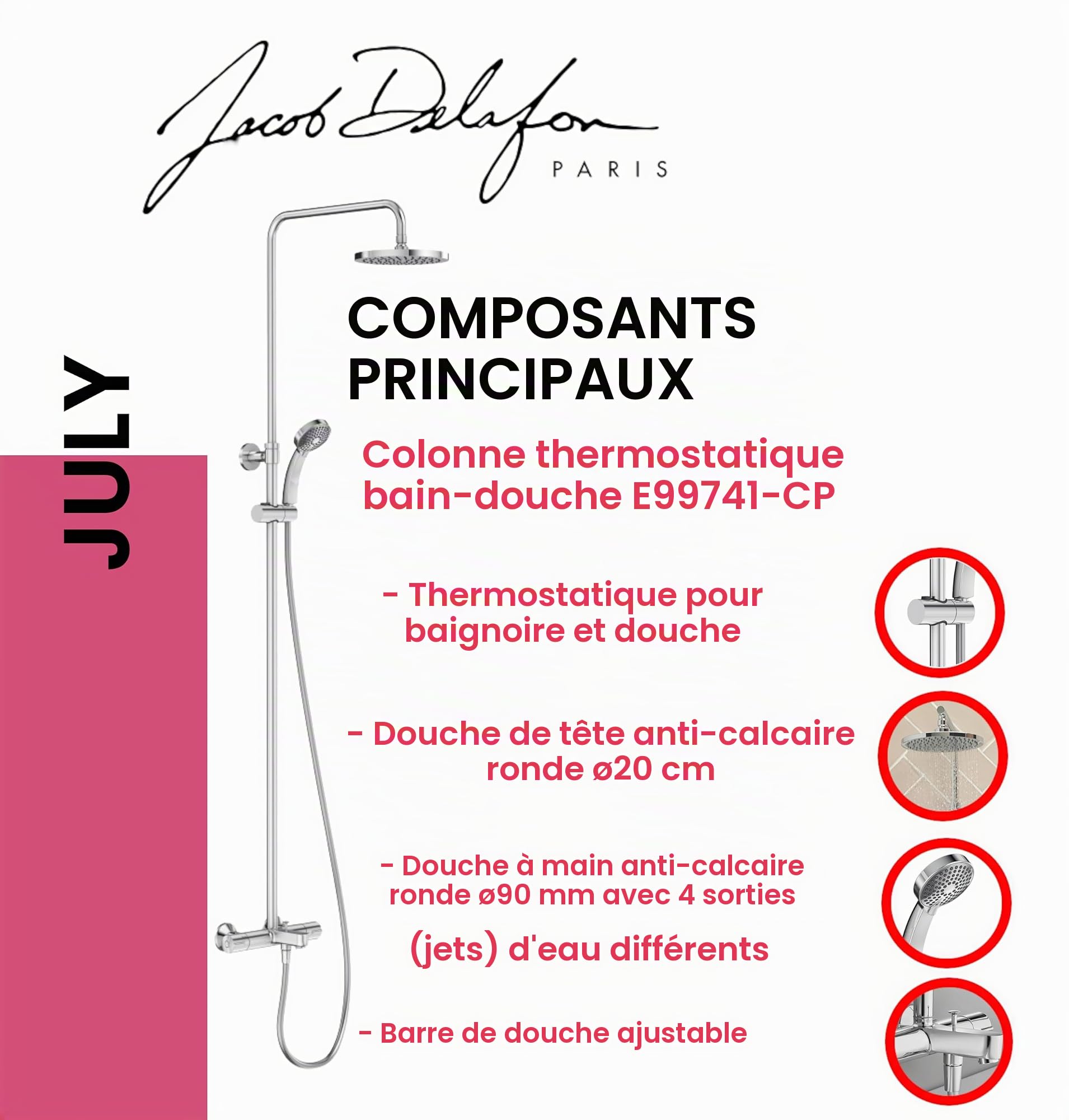 jacob-delafon-july-e99741-colonne-douche-thermostatique-chrome image 4