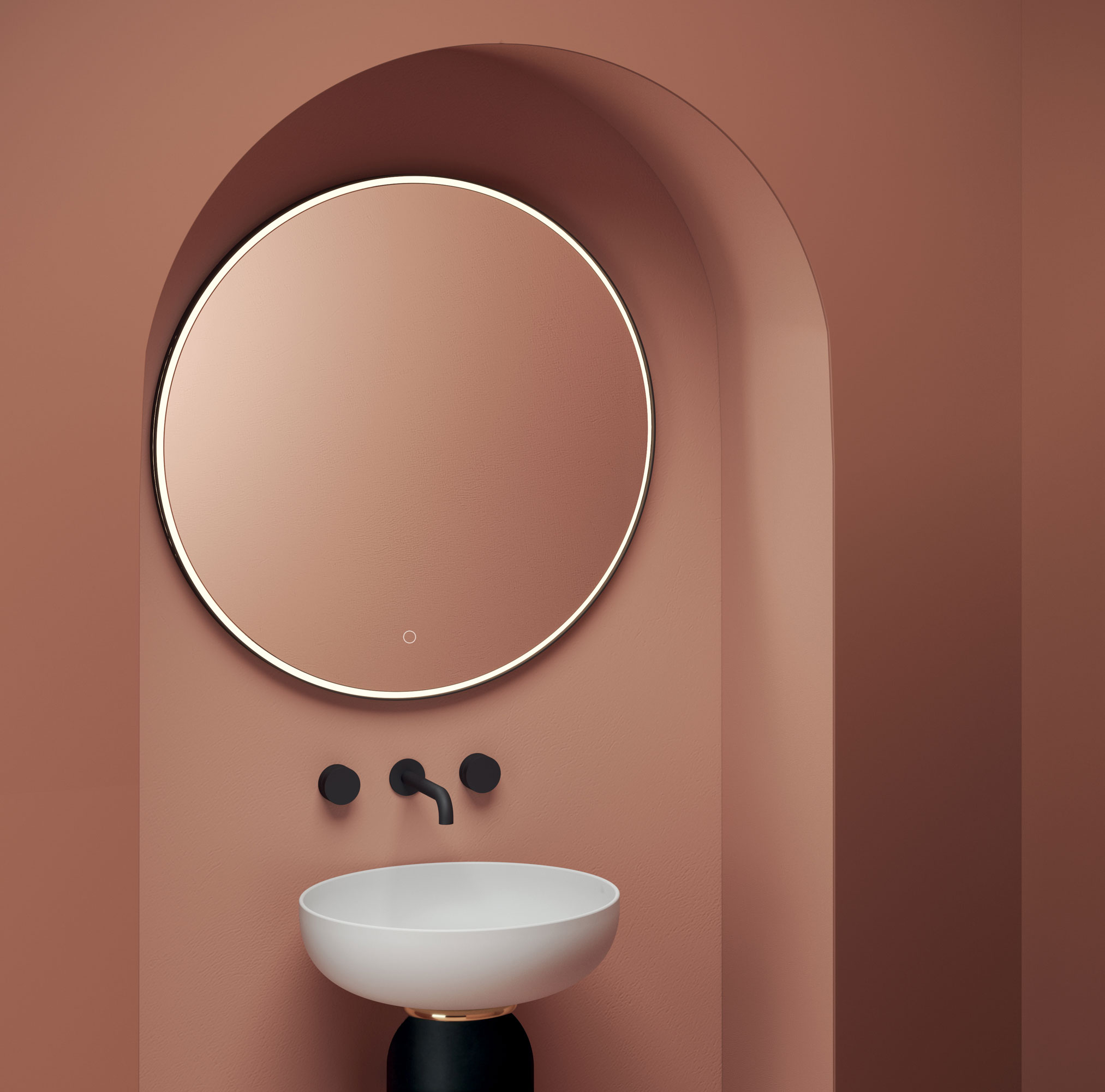 art-ceram-look-ring-acs016-miroir-rond-lumineux image 2