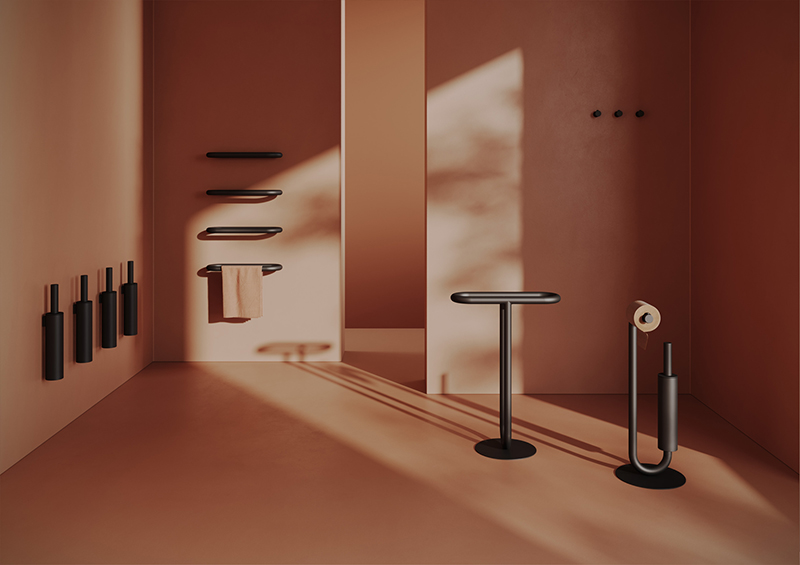 art-ceram-bold-aca080-accessoire-salle-de-bain-blanc image 2