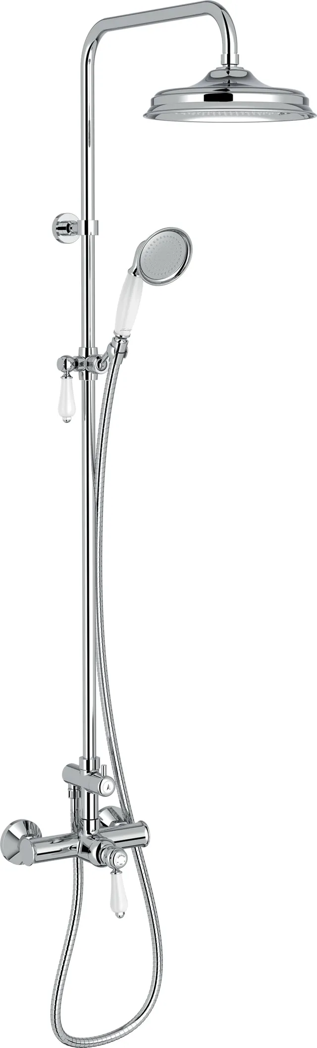 jacob-delafon-louise-colonne-douche-r-tro-22-cm-chrom-e image 1