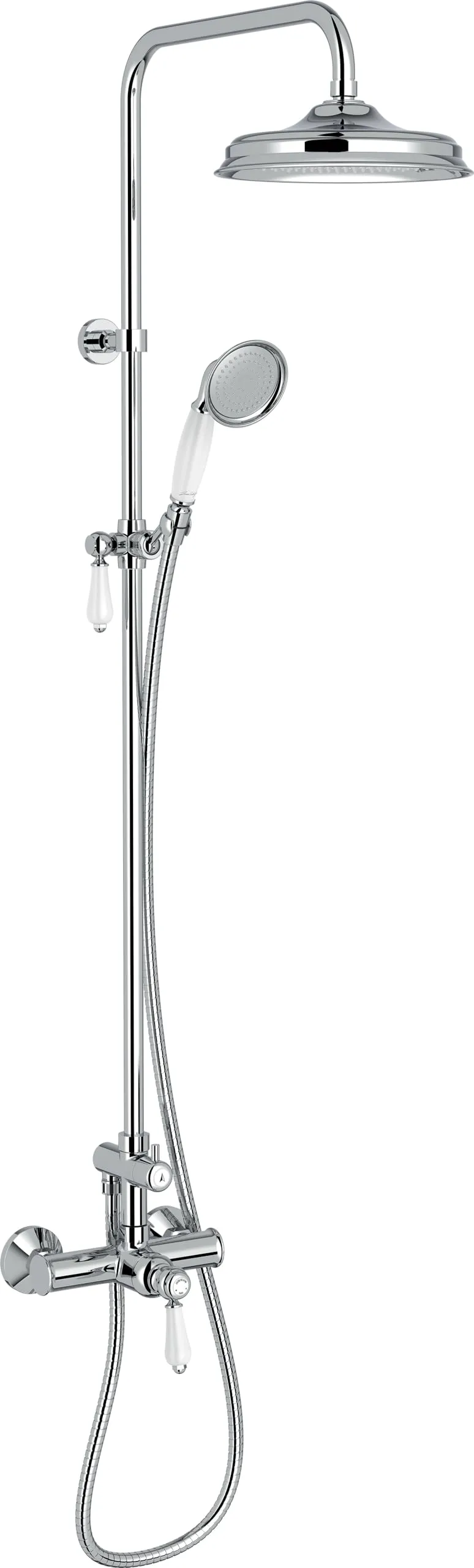 jacob-delafon-louise-colonne-douche-r-tro-22-cm-chrom-e image 1