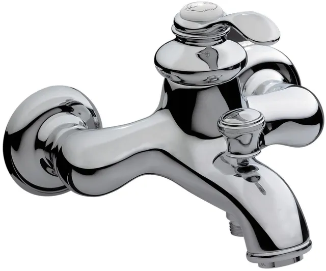 jacob-delafon-fairfax-mitigeur-bain-douche-mural-r-tro-chrome image 1