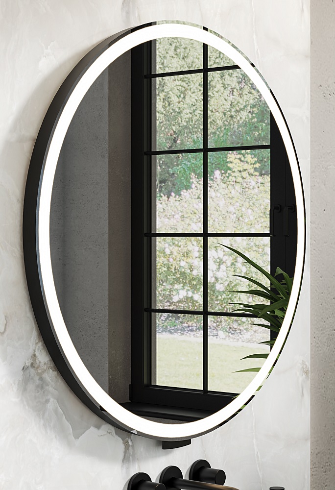 miior-trend-luna-80-miroir-extensible-led-noir-mat image 2