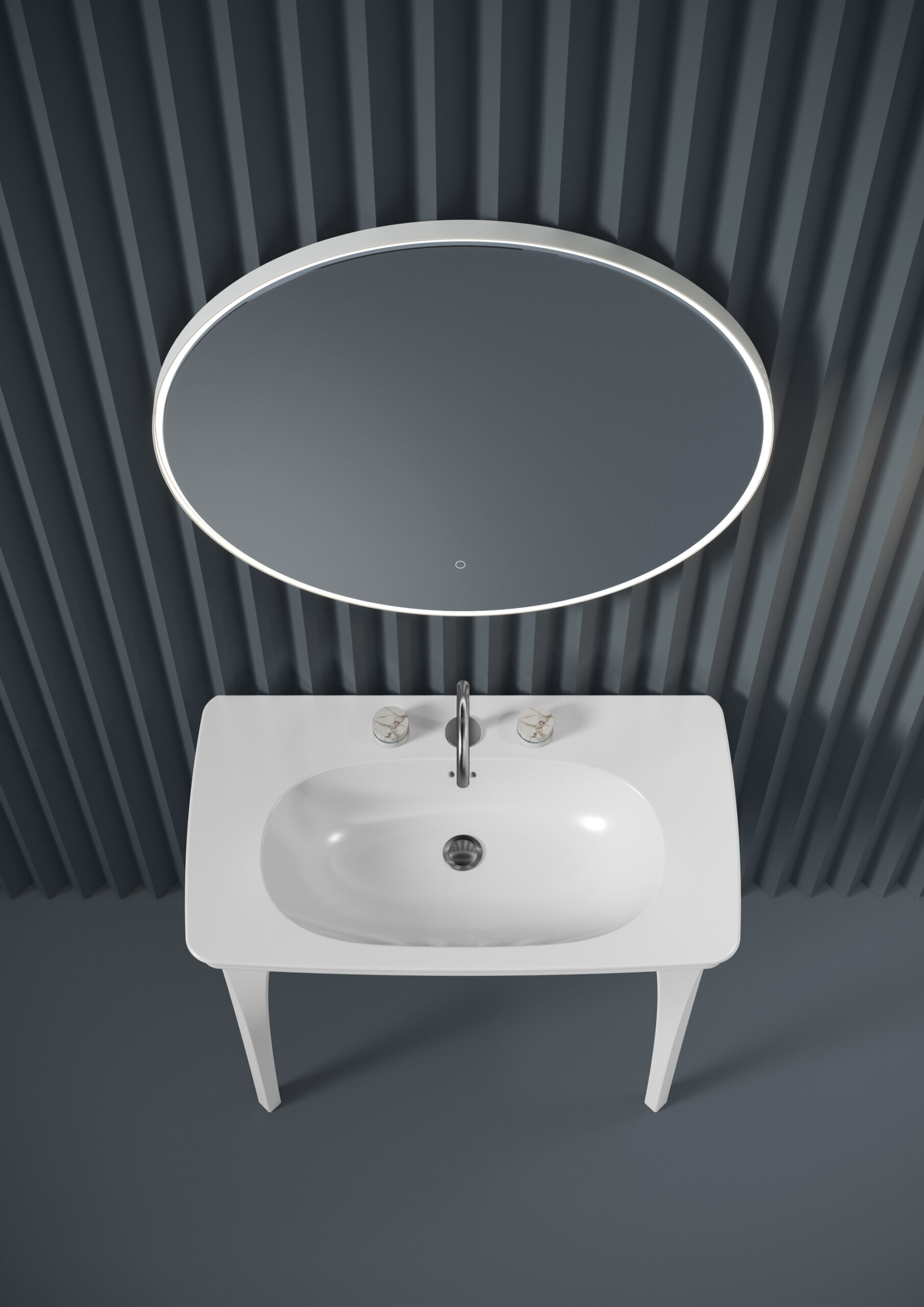 art-ceram-look-ring-acs016-miroir-rond-lumineux image 5