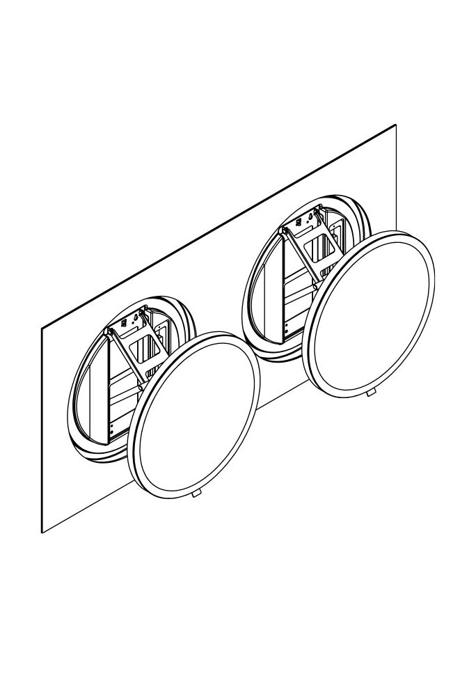 miior-loft-dot-plus-14070-miroir-double-led-50-cm-noir image 3