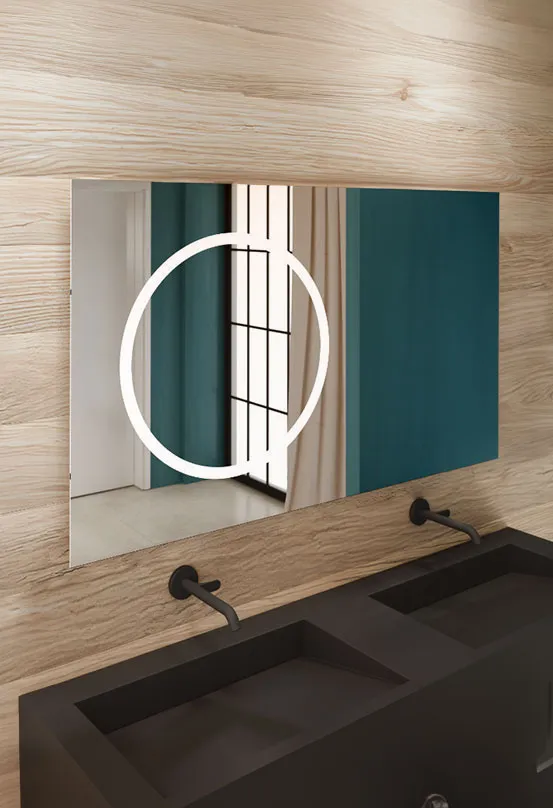 miior-loft-dot-plus-12070-miroir-led-extensible-noir image 1