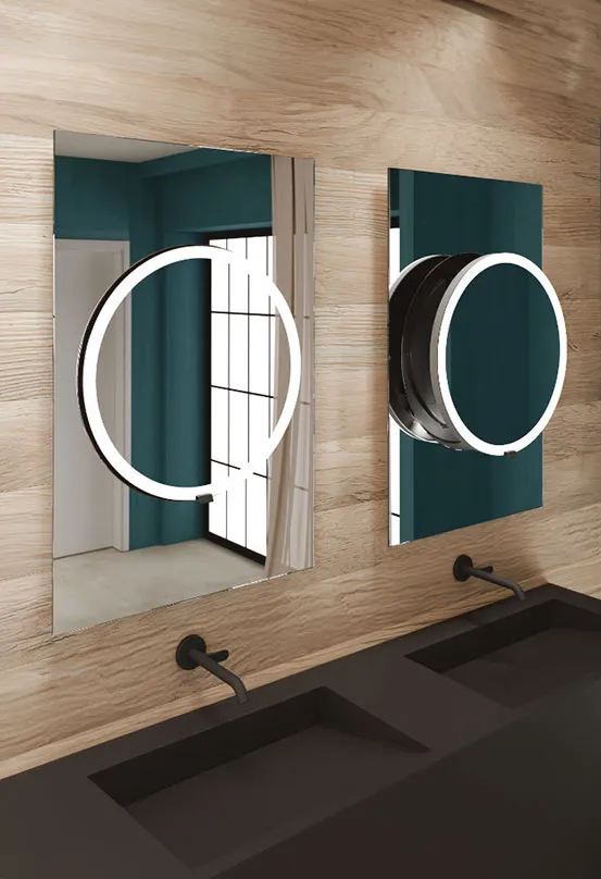 miior-loft-dot-miroir-coulissant-led-extra-plat-noir image 1