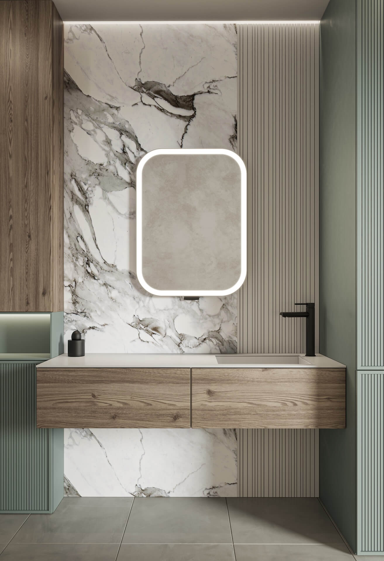 miior-trend-cor-6080-miroir-extensible-led-60x80 image 1