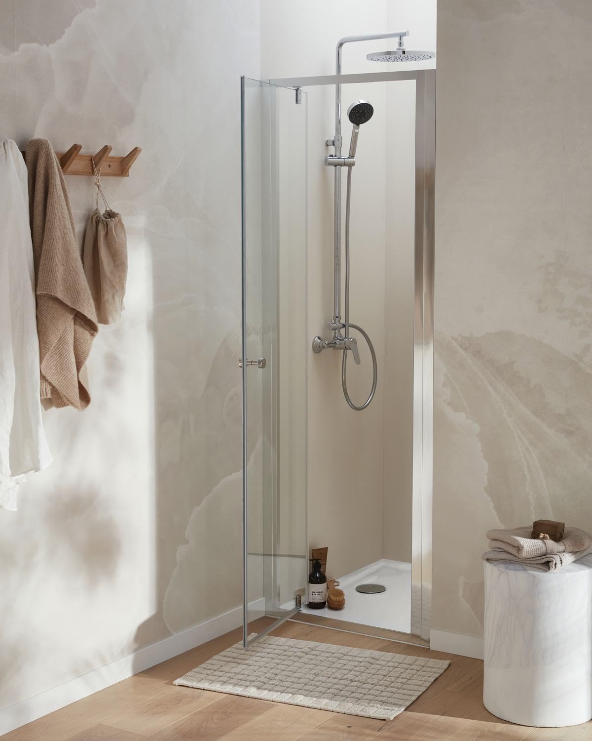 jacob-delafon-serenity-porte-douche-pivotante-80-cm-chrome image 2