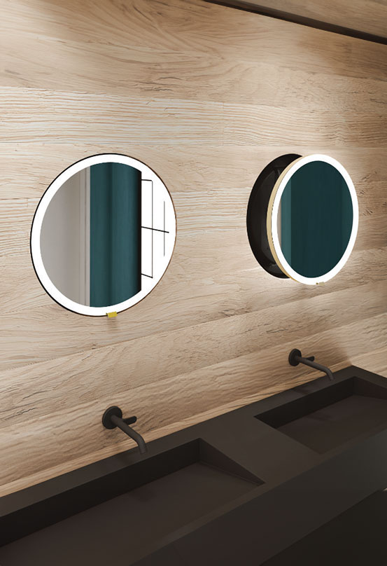 miior-loft-dot-in-50-miroir-encastrable-led-noir image 1