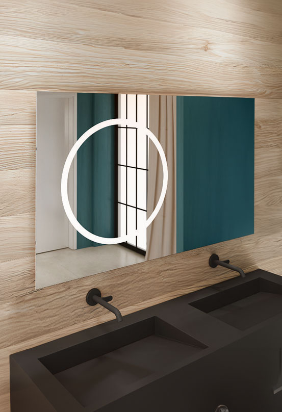 miior-loft-dot-plus-12070-miroir-led-extensible-noir image 1