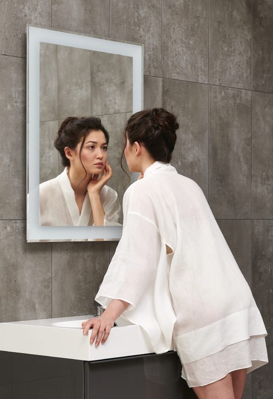 miior-mid-fit-6060-miroir-extensible-led-carr-60x60 image 2