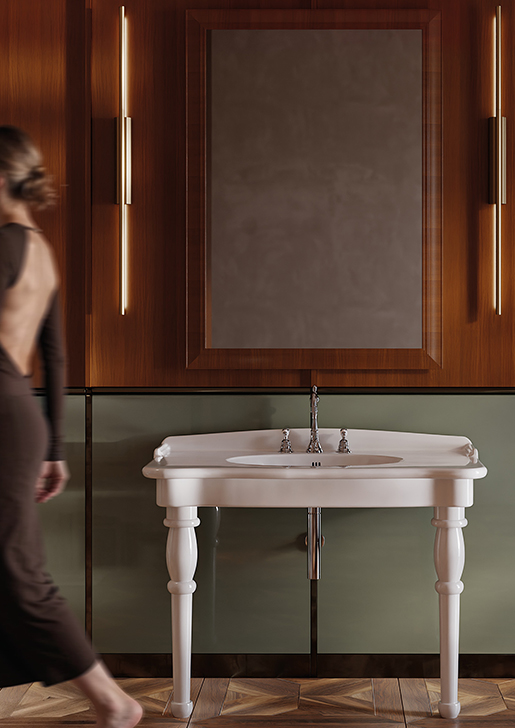 art-ceram-hermitage-hel005-hec003-lavabo-colonne-blanc image 2